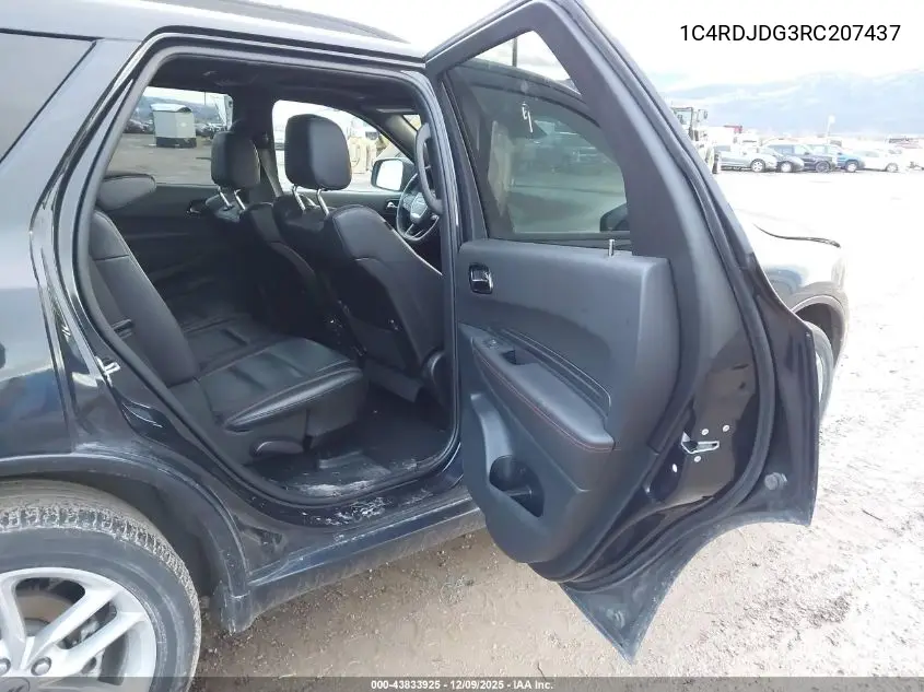 1C4RDJDG3RC207437 2024 Dodge Durango Gt Plus Awd