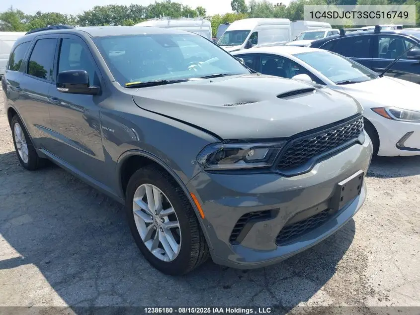 1C4SDJCT3SC516749 2025 Dodge Durango R/T