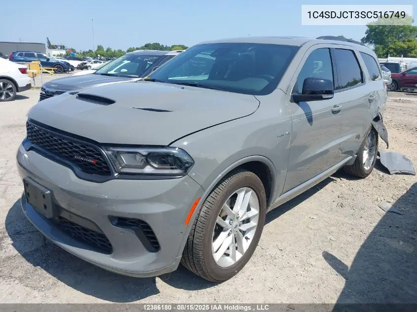 1C4SDJCT3SC516749 2025 Dodge Durango R/T