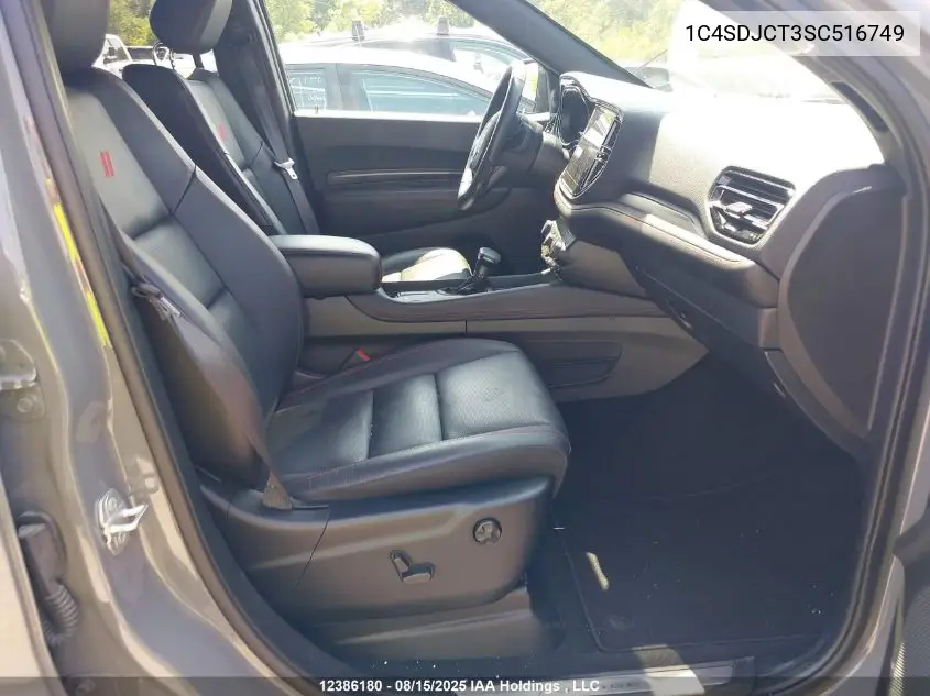 1C4SDJCT3SC516749 2025 Dodge Durango R/T