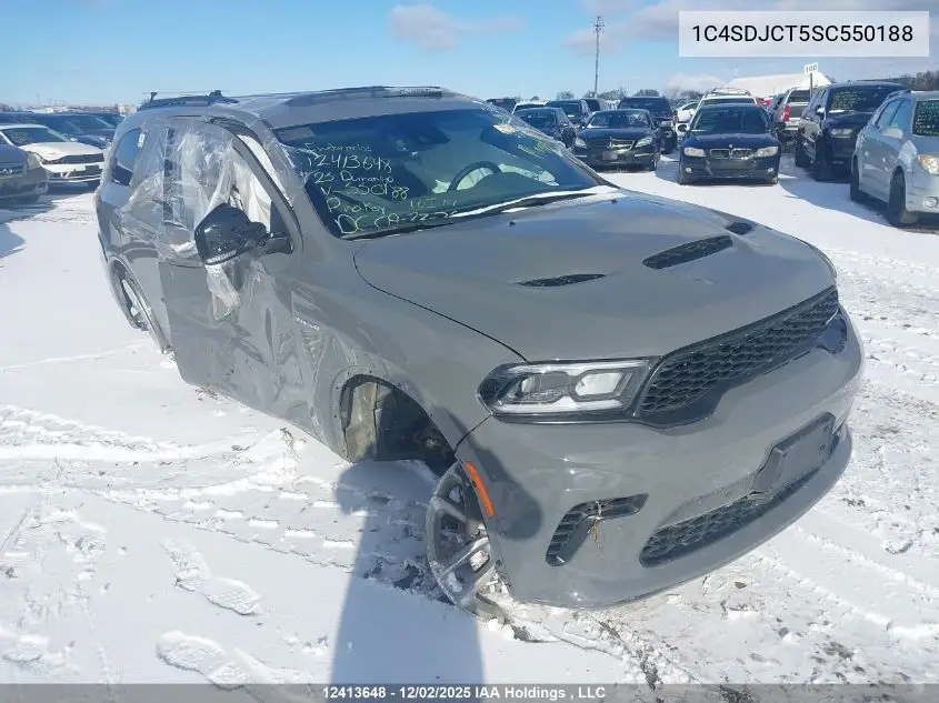 1C4SDJCT5SC550188 2025 Dodge Durango R/T