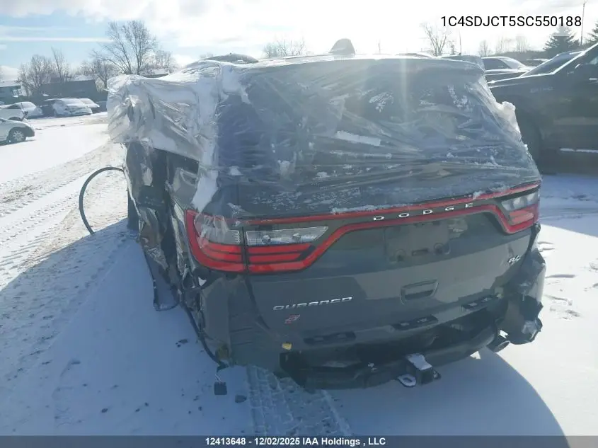 1C4SDJCT5SC550188 2025 Dodge Durango R/T