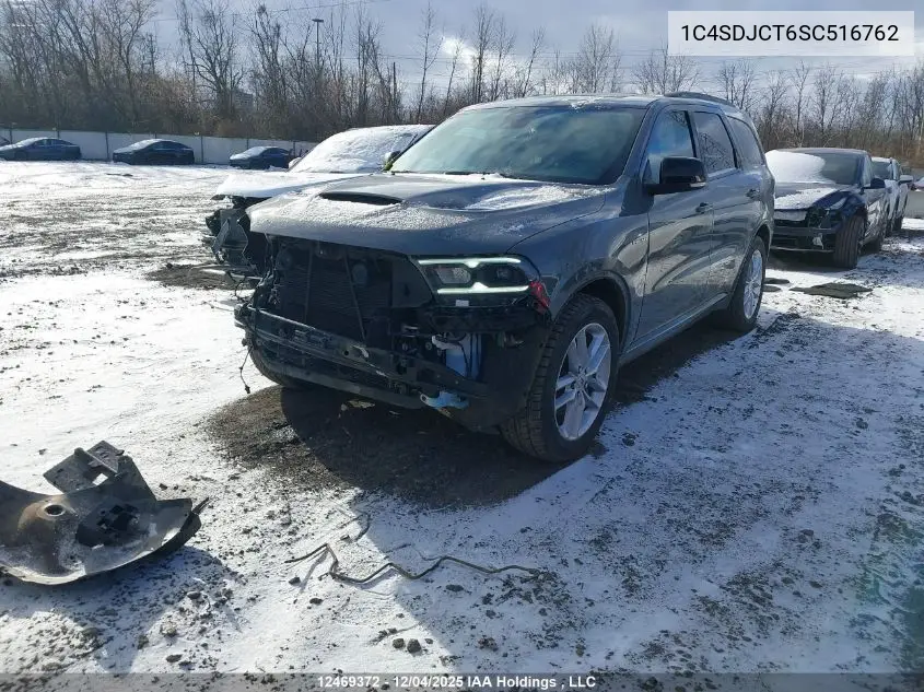 1C4SDJCT6SC516762 2025 Dodge Durango R/T