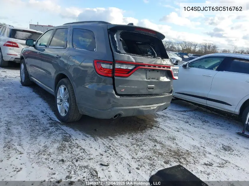 1C4SDJCT6SC516762 2025 Dodge Durango R/T