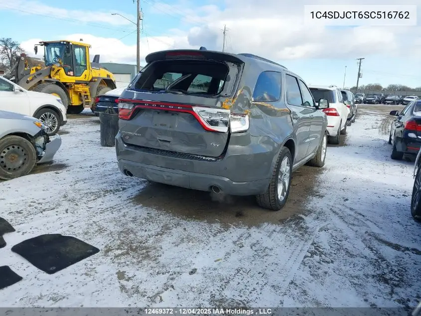 1C4SDJCT6SC516762 2025 Dodge Durango R/T