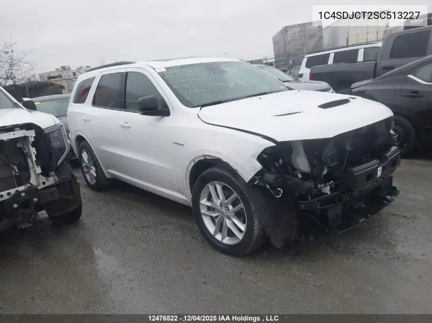1C4SDJCT2SC513227 2025 Dodge Durango R/T