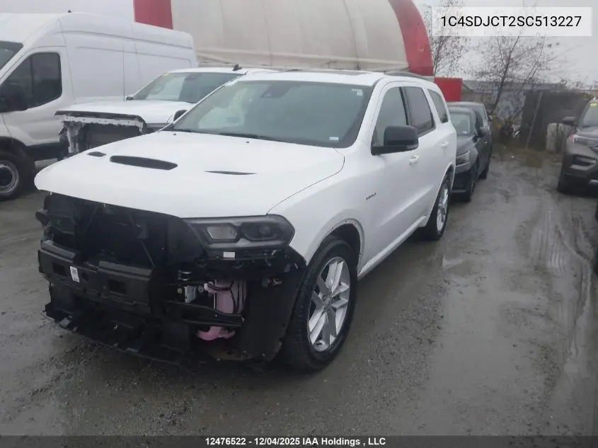 1C4SDJCT2SC513227 2025 Dodge Durango R/T