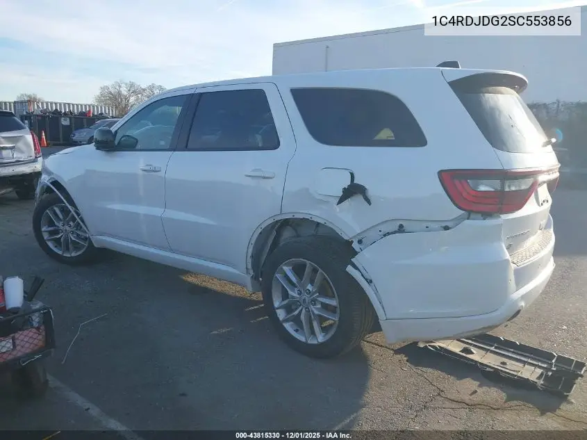 1C4RDJDG2SC553856 2025 Dodge Durango Gt Awd