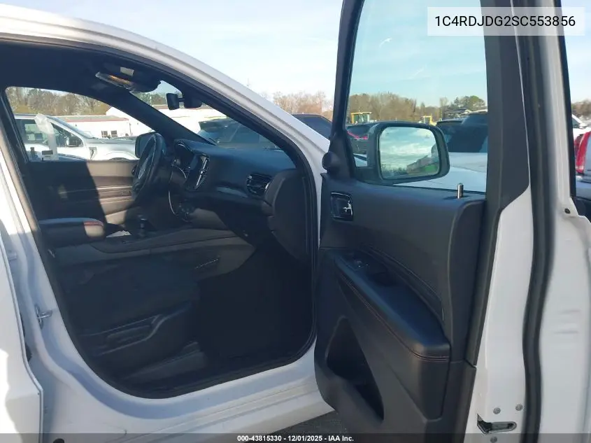 1C4RDJDG2SC553856 2025 Dodge Durango Gt Awd