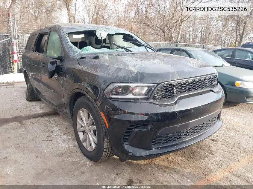 1C4RDHDG2SC535236 2025 Dodge Durango Gt Rwd