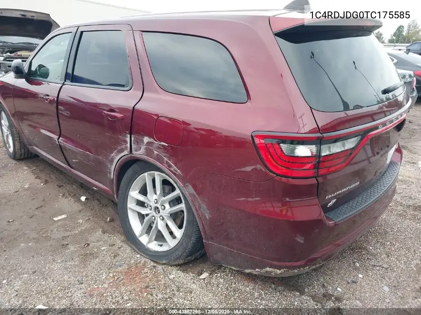 1C4RDJDG0TC175585 2026 Dodge Durango Gt Awd