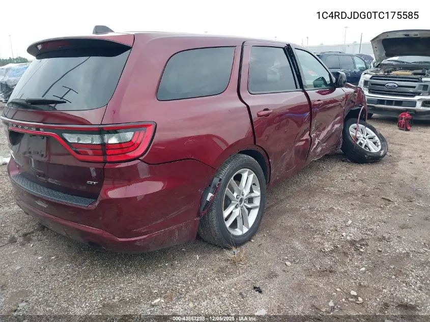 1C4RDJDG0TC175585 2026 Dodge Durango Gt Awd