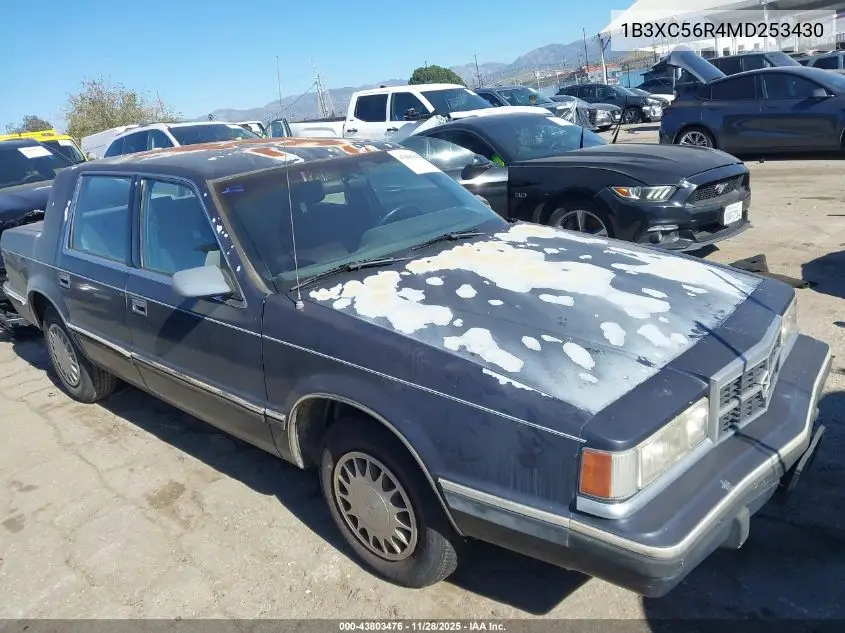 1B3XC56R4MD253430 1991 Dodge Dynasty Le