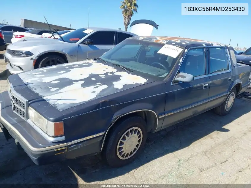 1B3XC56R4MD253430 1991 Dodge Dynasty Le
