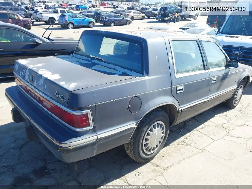 1B3XC56R4MD253430 1991 Dodge Dynasty Le