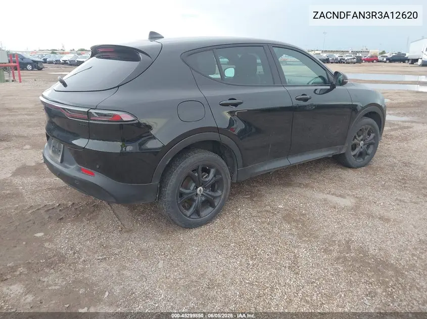 2024 Dodge Hornet Gt Awd VIN: ZACNDFAN3R3A12620 Lot: 45299850