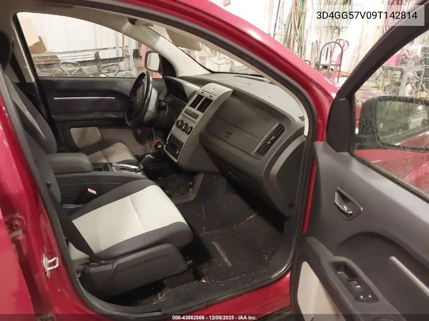 3D4GG57V09T142814 2009 Dodge Journey Sxt