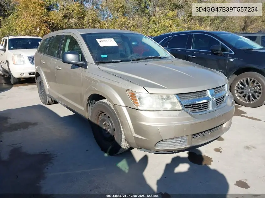 3D4GG47B39T557254 2009 Dodge Journey Se