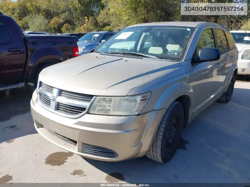 3D4GG47B39T557254 2009 Dodge Journey Se