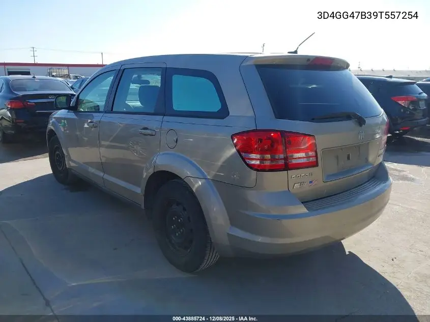 3D4GG47B39T557254 2009 Dodge Journey Se