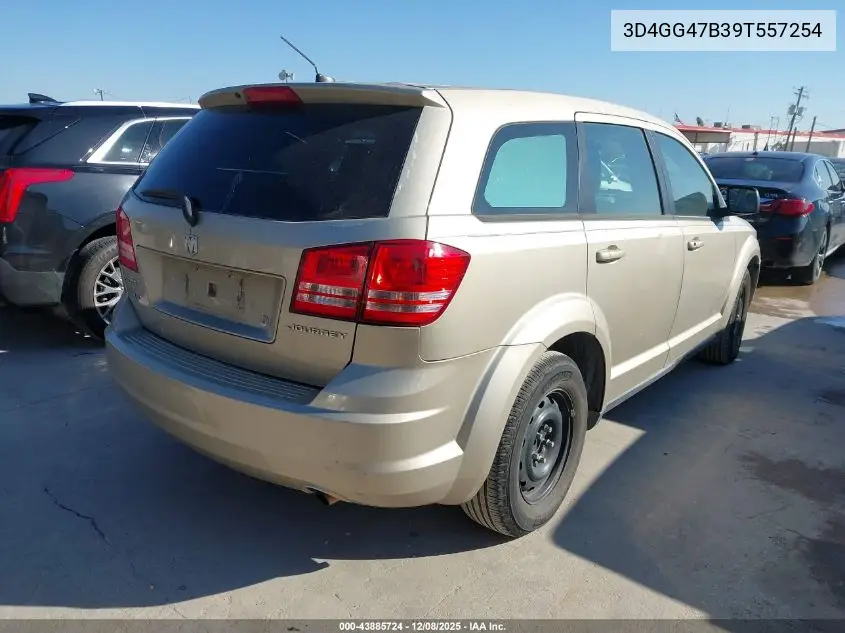 3D4GG47B39T557254 2009 Dodge Journey Se