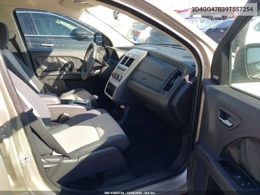 3D4GG47B39T557254 2009 Dodge Journey Se