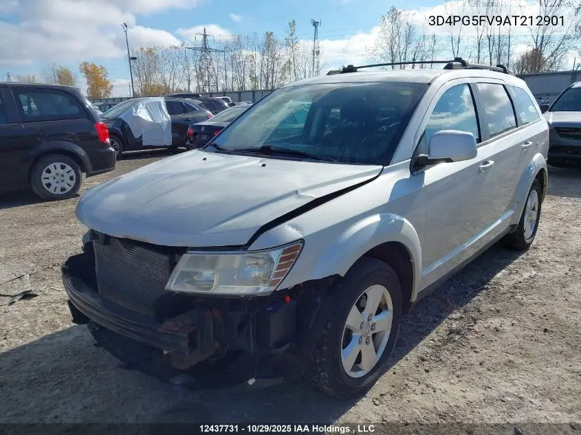 3D4PG5FV9AT212901 2010 Dodge Journey Sxt