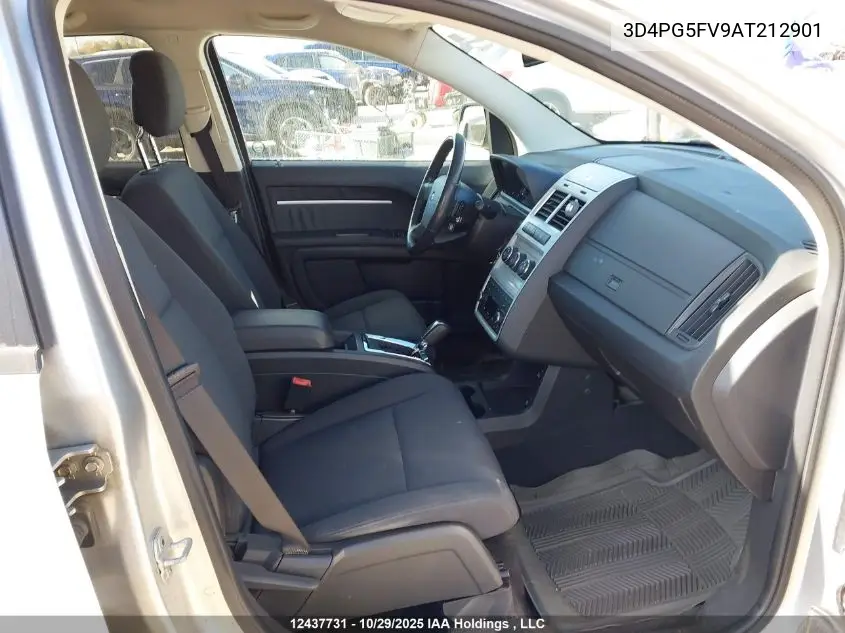3D4PG5FV9AT212901 2010 Dodge Journey Sxt