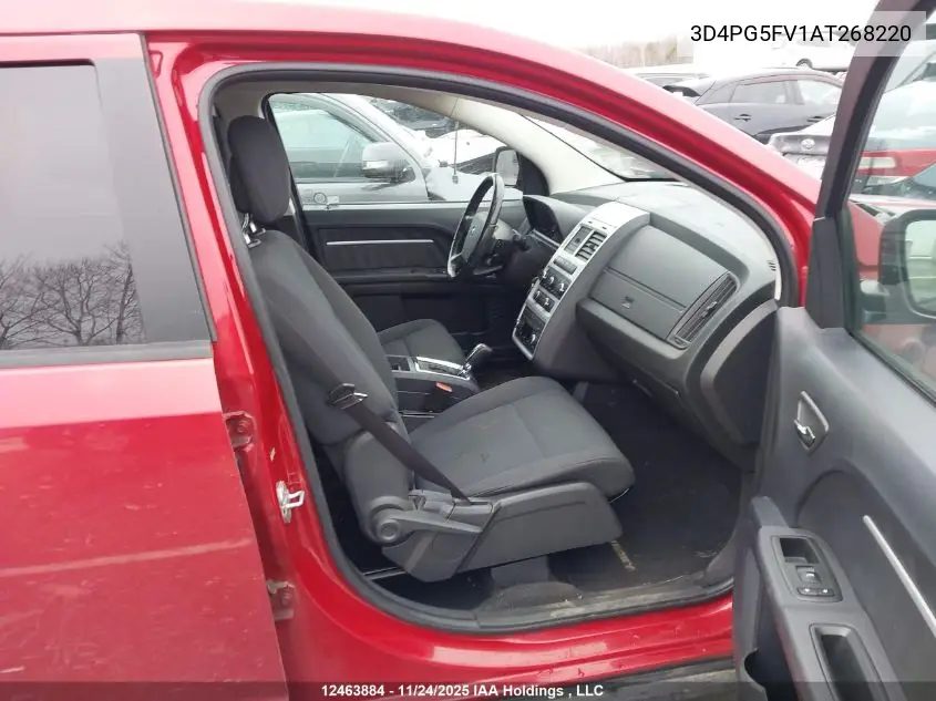 3D4PG5FV1AT268220 2010 Dodge Journey Sxt