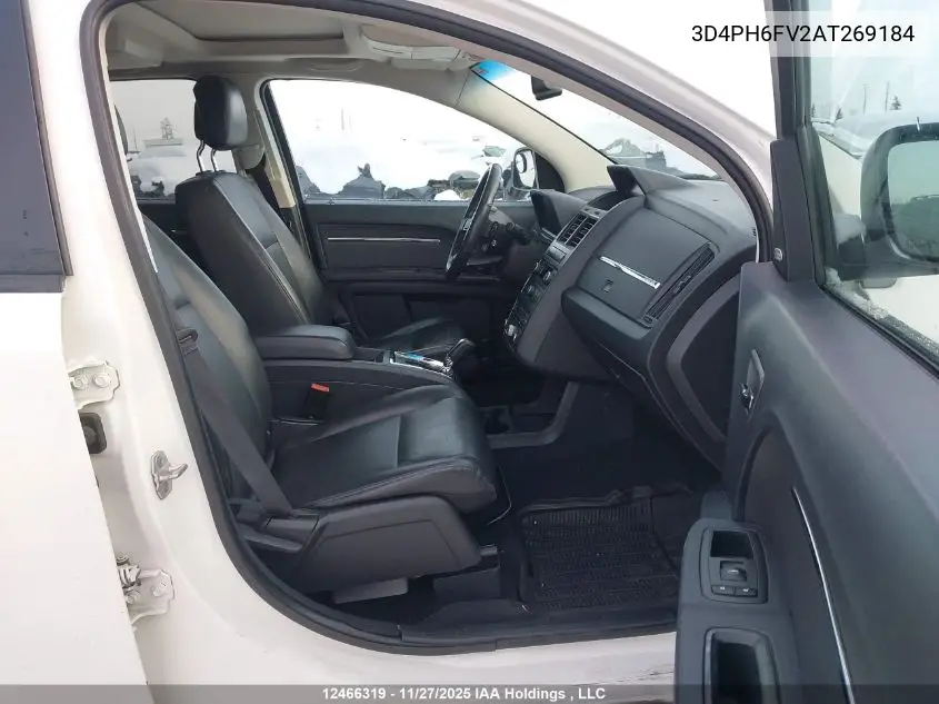 3D4PH6FV2AT269184 2010 Dodge Journey R/T