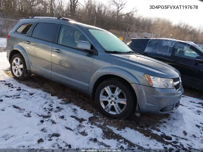 3D4PG5FVXAT197678 2010 Dodge Journey Sxt