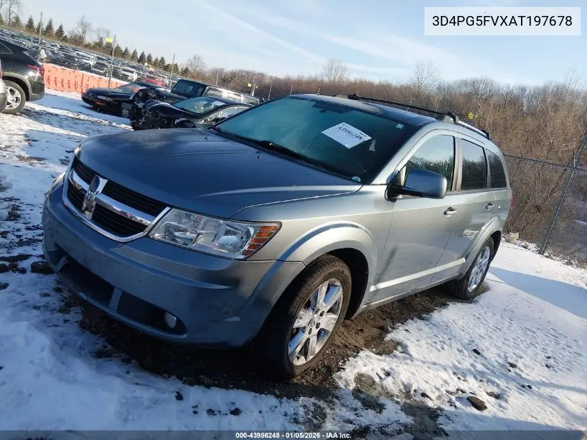 3D4PG5FVXAT197678 2010 Dodge Journey Sxt