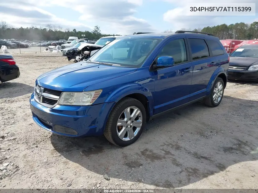 3D4PH5FV7AT115399 2010 Dodge Journey Sxt