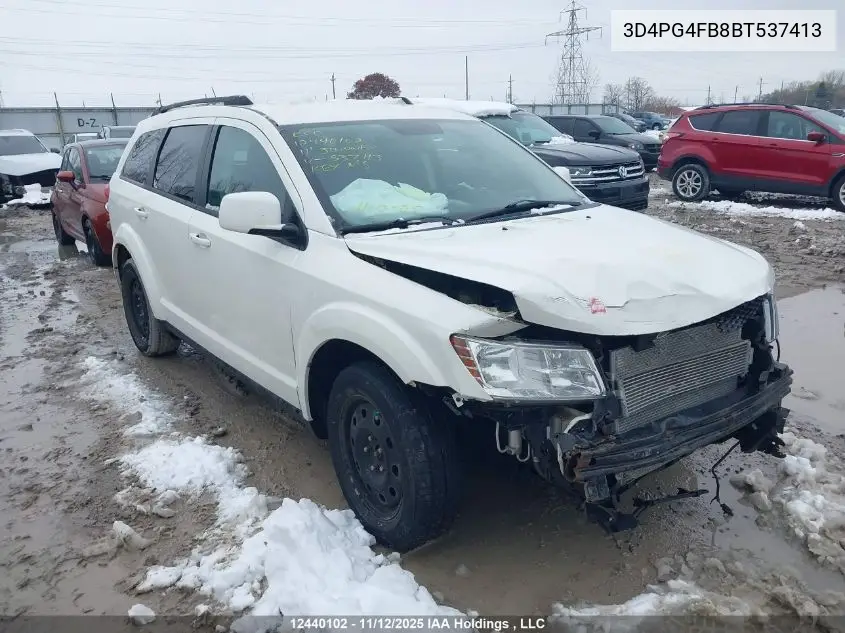 3D4PG4FB8BT537413 2011 Dodge Journey Express