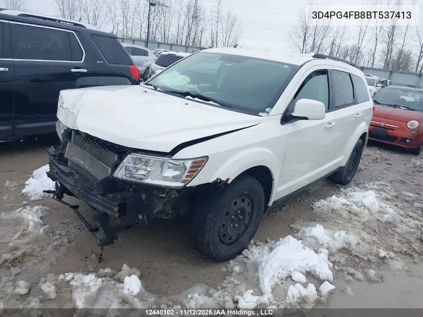 3D4PG4FB8BT537413 2011 Dodge Journey Express