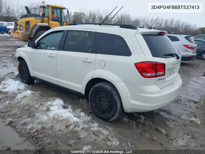 3D4PG4FB8BT537413 2011 Dodge Journey Express