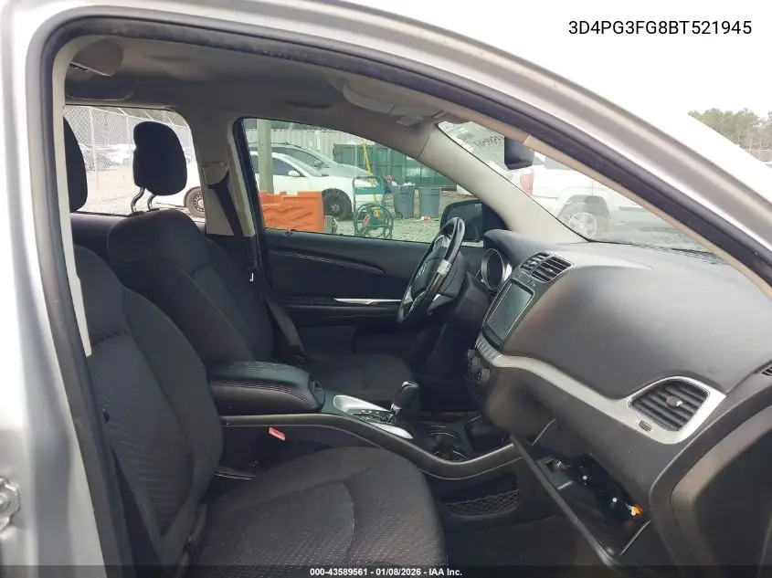 3D4PG3FG8BT521945 2011 Dodge Journey Crew