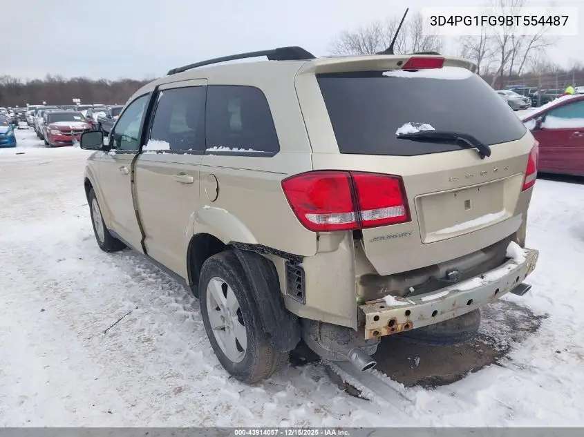 3D4PG1FG9BT554487 2011 Dodge Journey Mainstreet