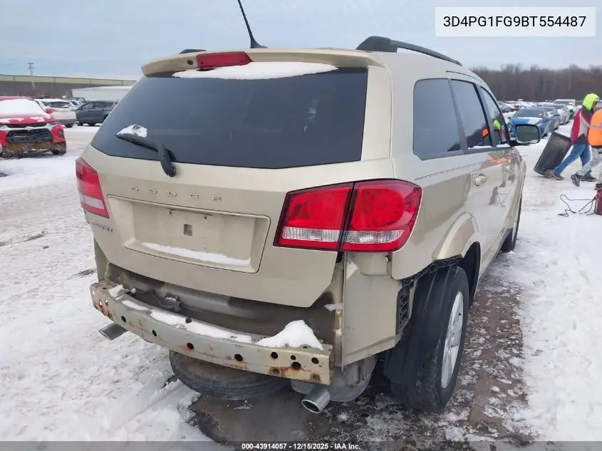 3D4PG1FG9BT554487 2011 Dodge Journey Mainstreet