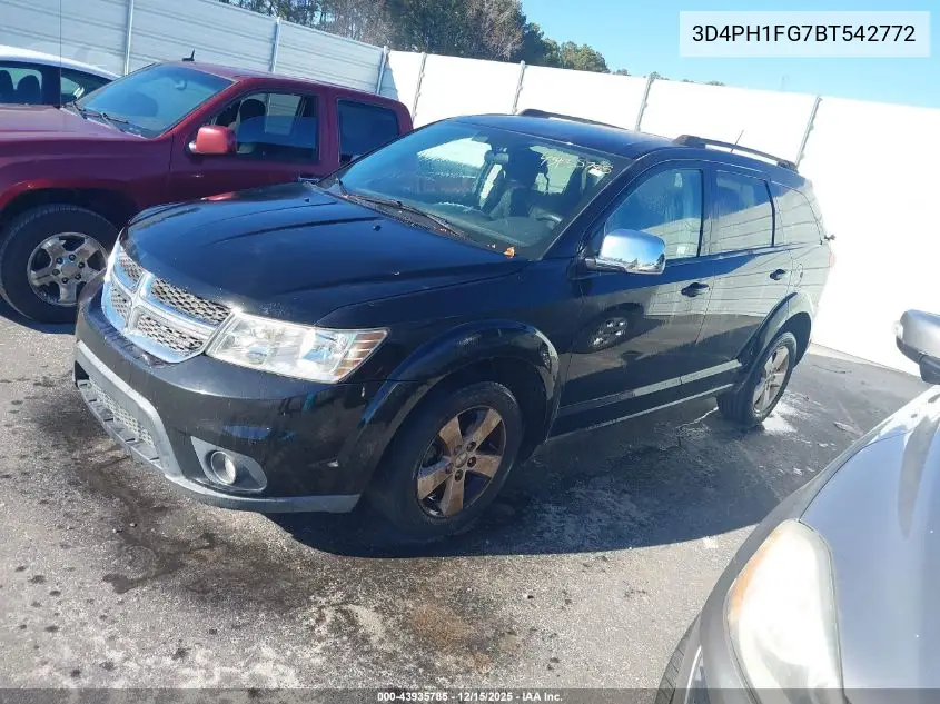 3D4PH1FG7BT542772 2011 Dodge Journey Mainstreet
