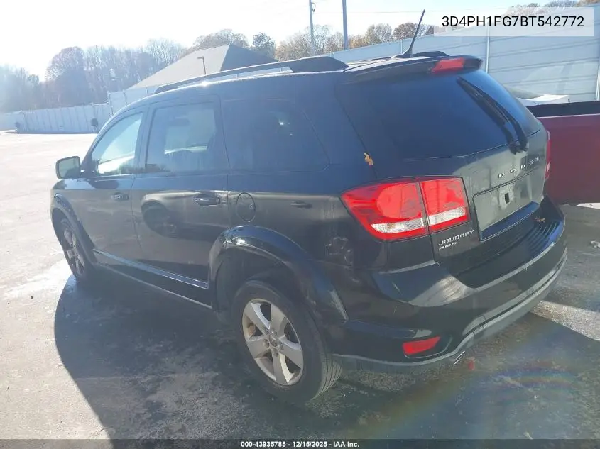 3D4PH1FG7BT542772 2011 Dodge Journey Mainstreet