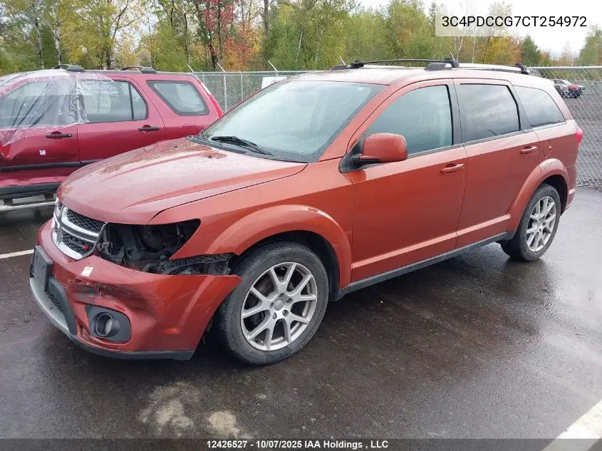 3C4PDCCG7CT254972 2012 Dodge Journey Sxt