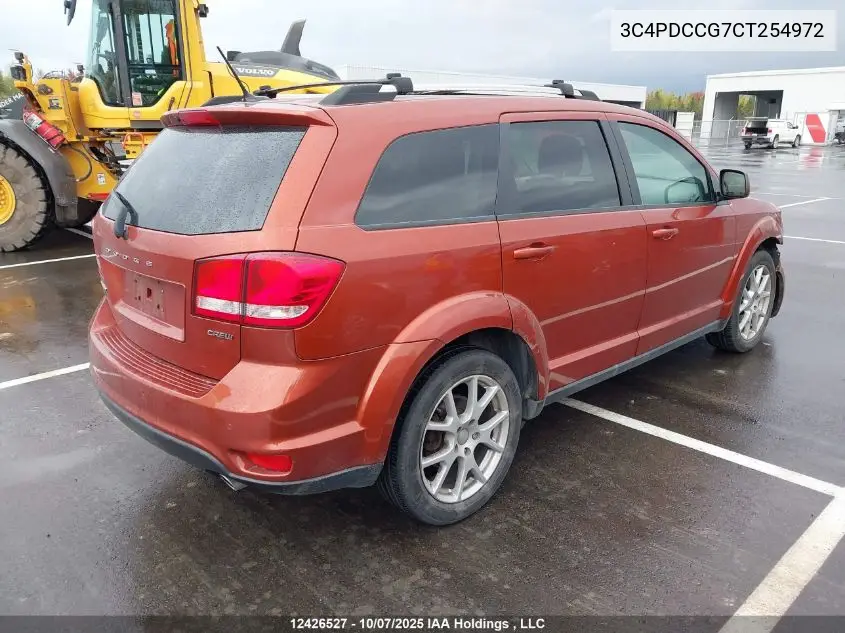 3C4PDCCG7CT254972 2012 Dodge Journey Sxt