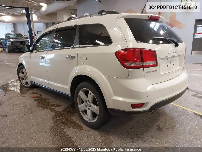 3C4PDDFG1CT151810 2012 Dodge Journey R/T