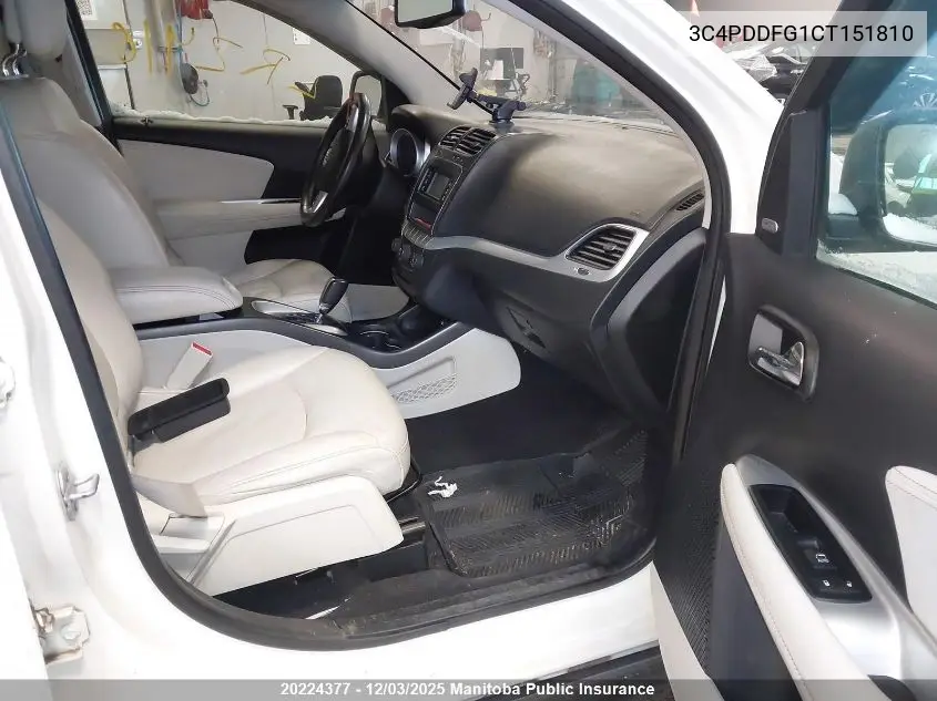 3C4PDDFG1CT151810 2012 Dodge Journey R/T