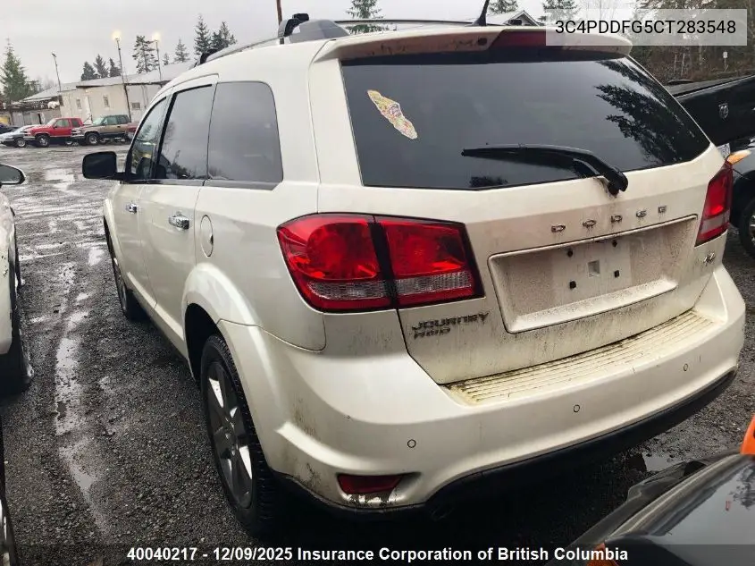 3C4PDDFG5CT283548 2012 Dodge Journey R/T