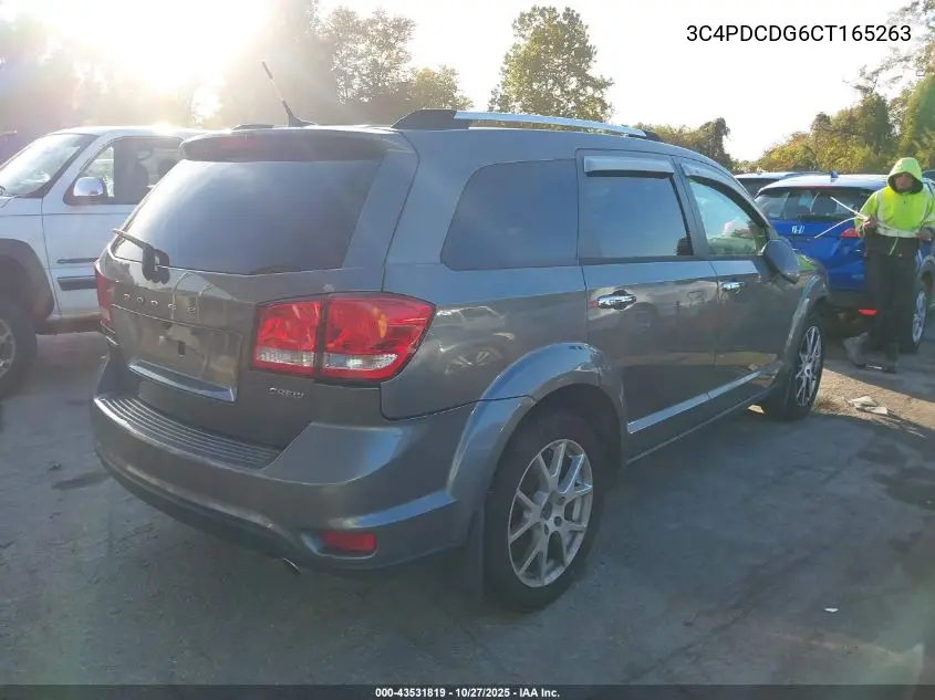 3C4PDCDG6CT165263 2012 Dodge Journey Crew