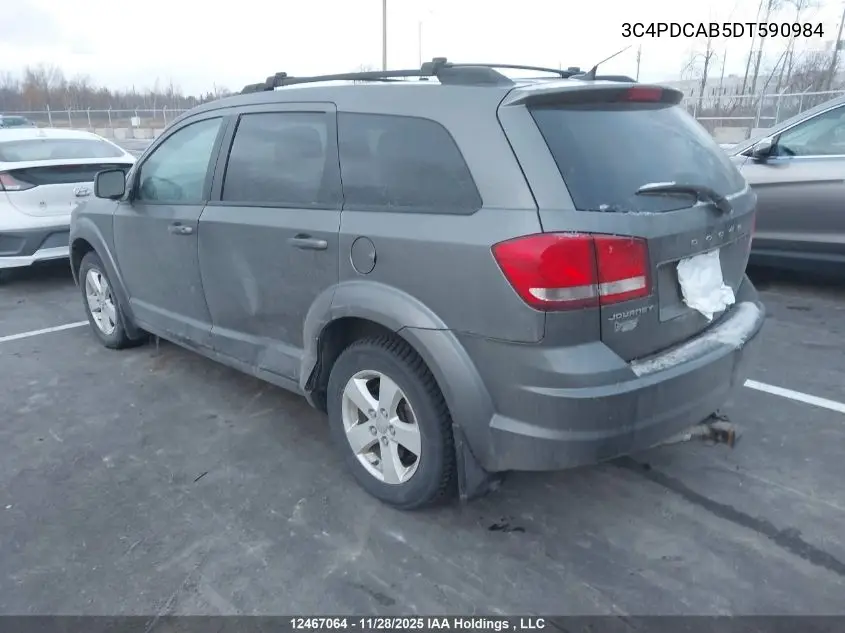 3C4PDCAB5DT590984 2013 Dodge Journey Se