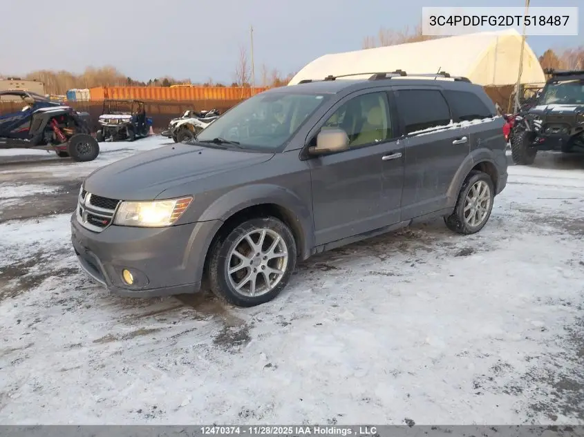 3C4PDDFG2DT518487 2013 Dodge Journey R/T