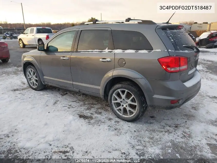 3C4PDDFG2DT518487 2013 Dodge Journey R/T